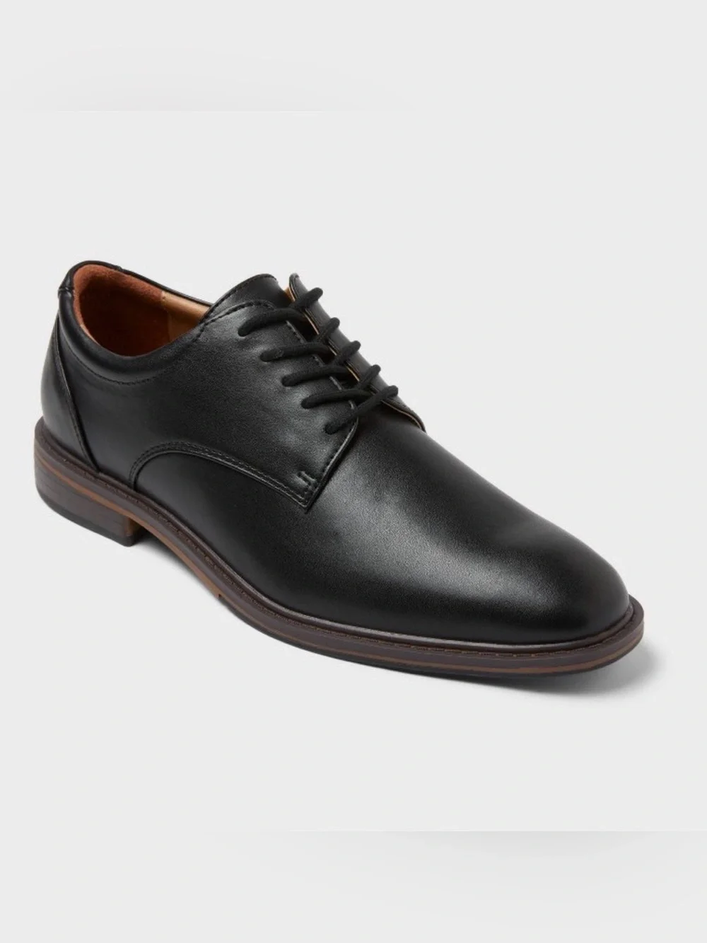 Goodfellow & Co Leo Black Lace-Up Derby Dress Shoes Men’s Size 11 NWT